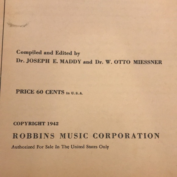 Vintage song book bundle 1940’s old favorites spirituals American 4 books - Picture 16 of 16